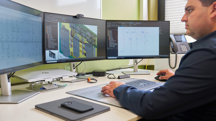 Engineering with EPLAN Engineering with EPLAN: When modernizing secondary technology - naturenergie netze relies on 3D software from EPLAN.